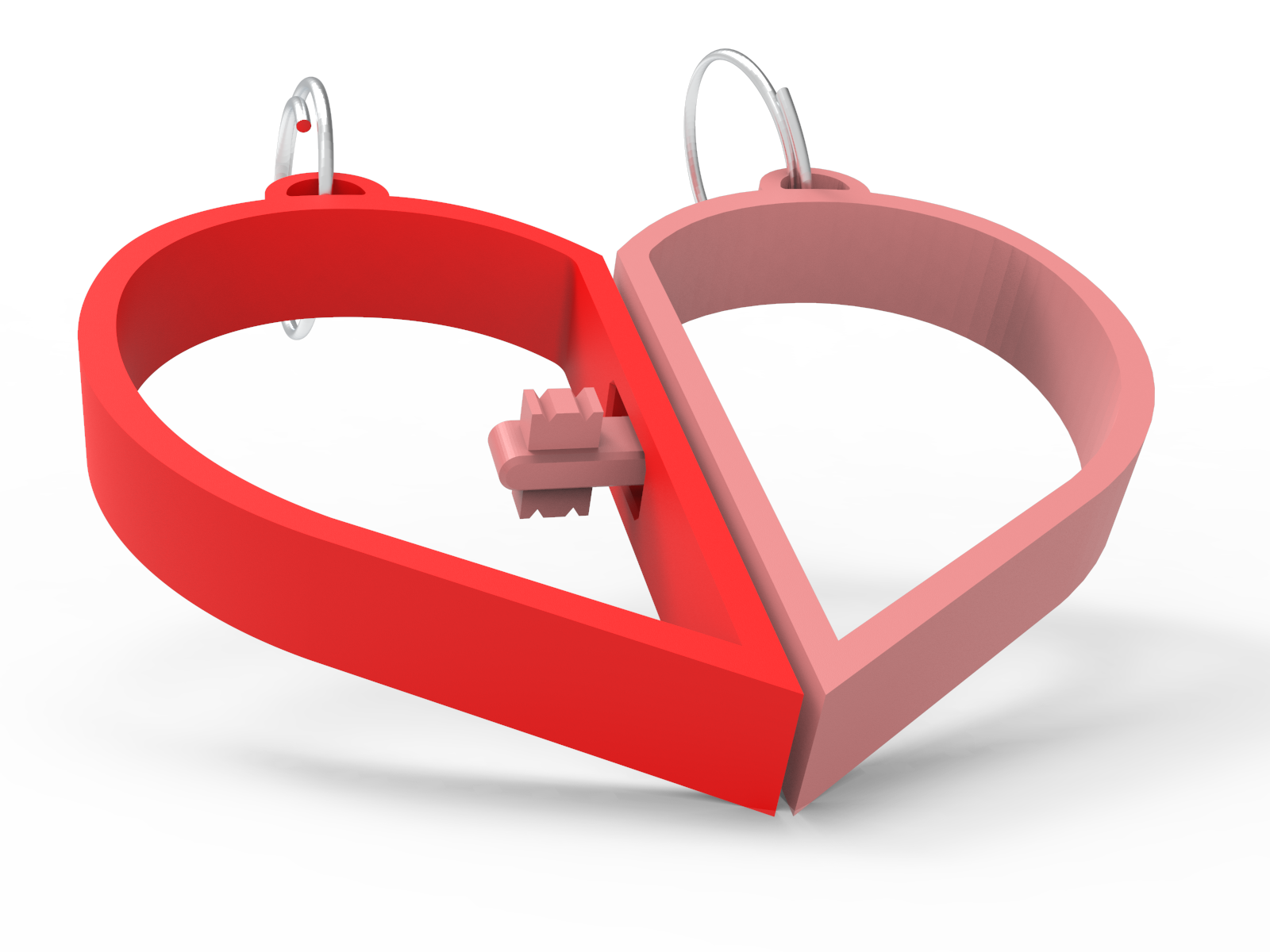 Couple keychains