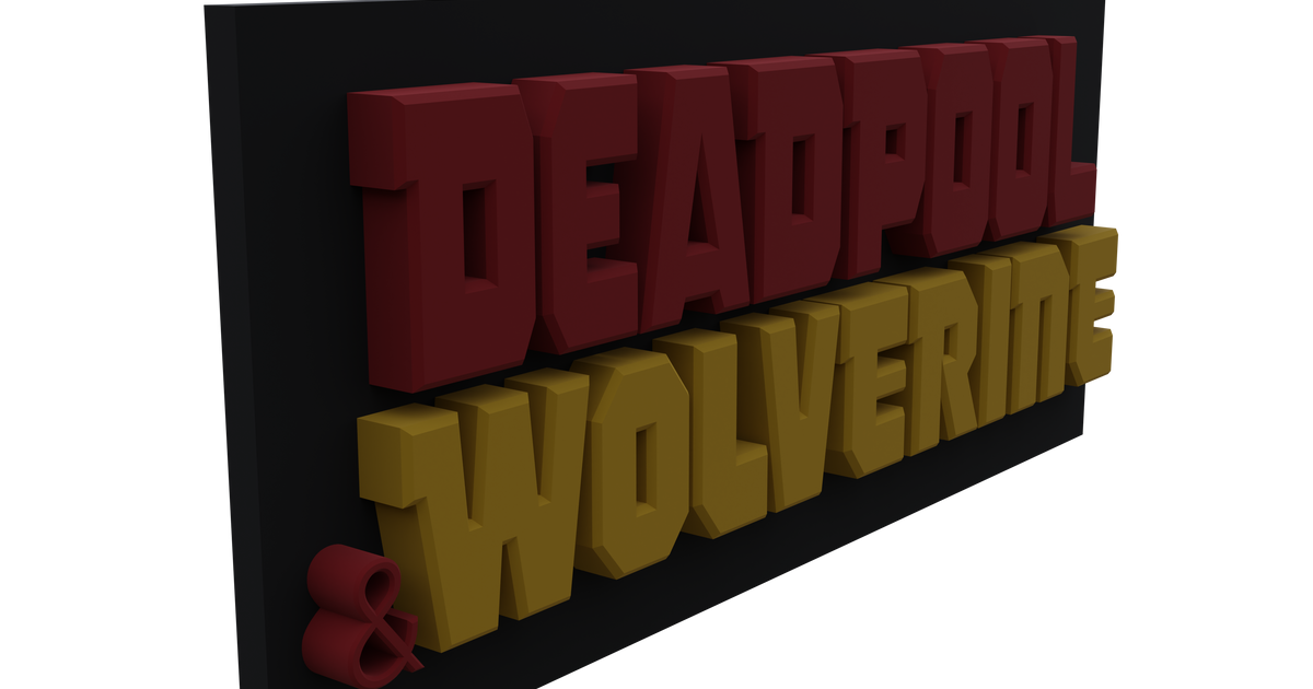 Deadpool & Wolverine by Branislav Pilipovic | Download free STL model