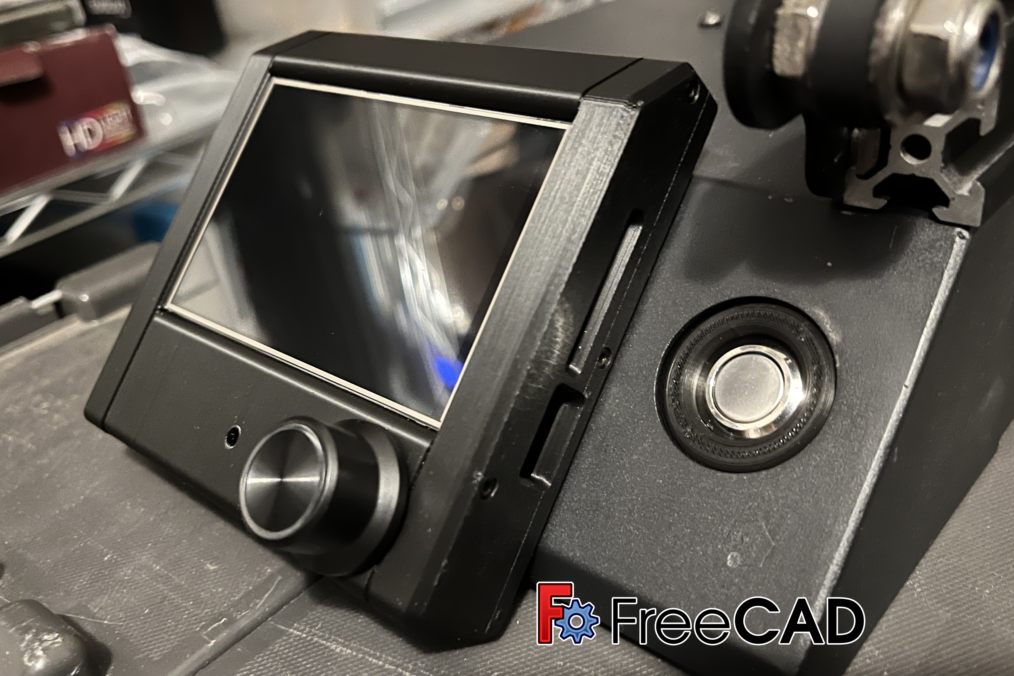 TFT35 E3 V3 Slimline Case W/T Magnetic Mount