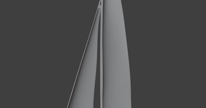 rg65 sailboat vector