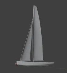 rg65 sailboat vector
