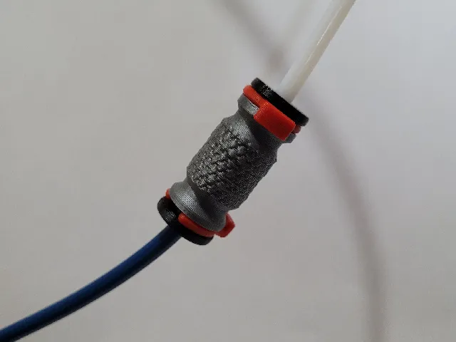 Bowden Tube-to-Tube Connector -- Fully 3D Printed!