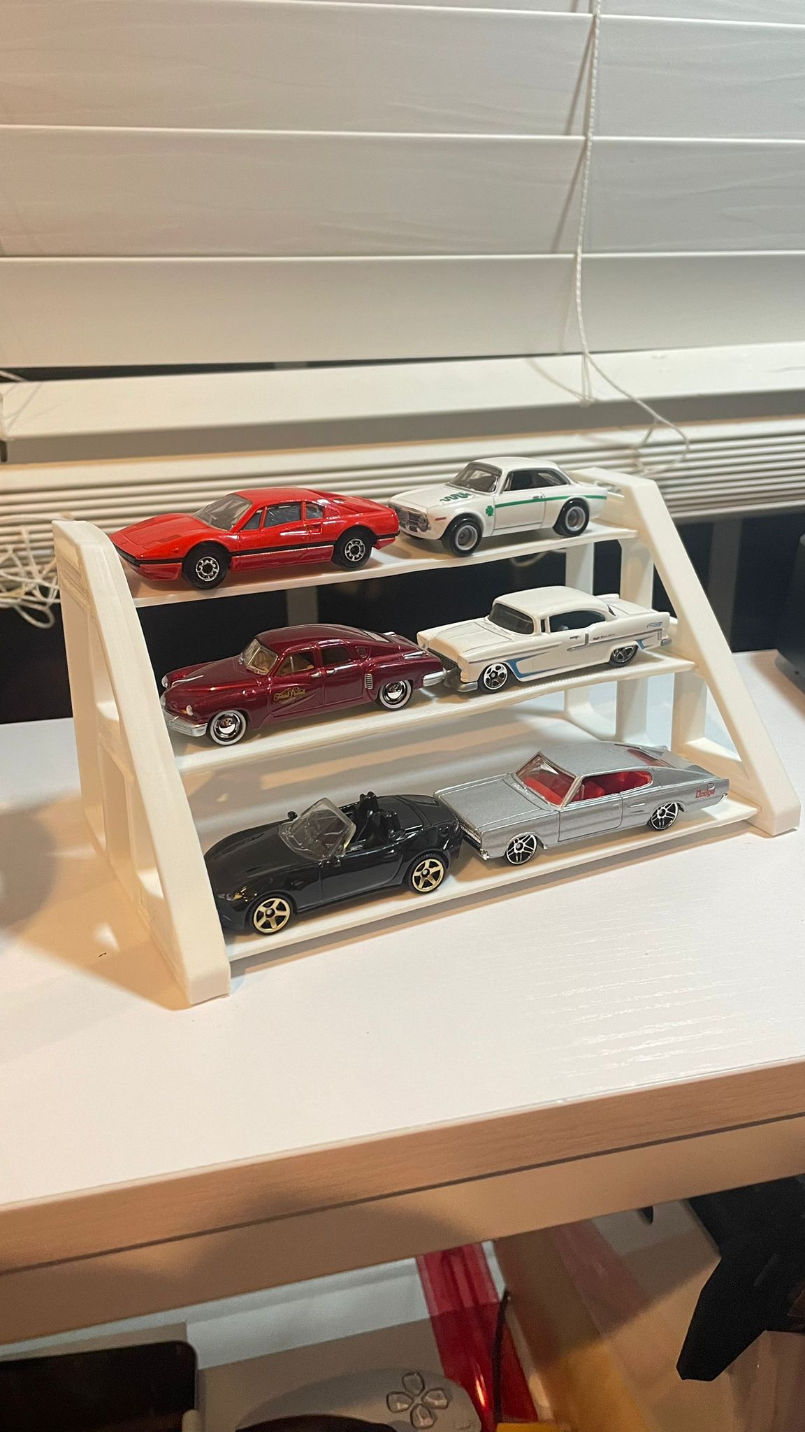 3-tier diecast (1:64 scale) car display