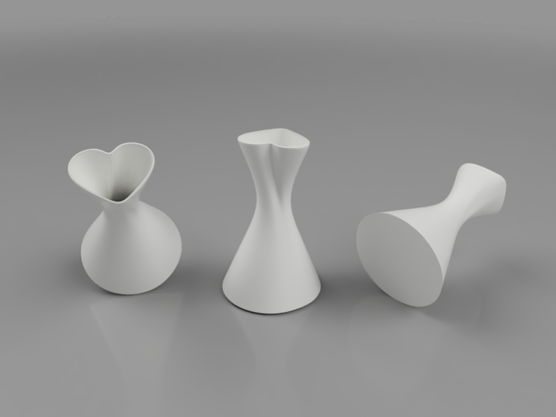 Modern Valentine's Heart Vase Mode (Fixed Version)