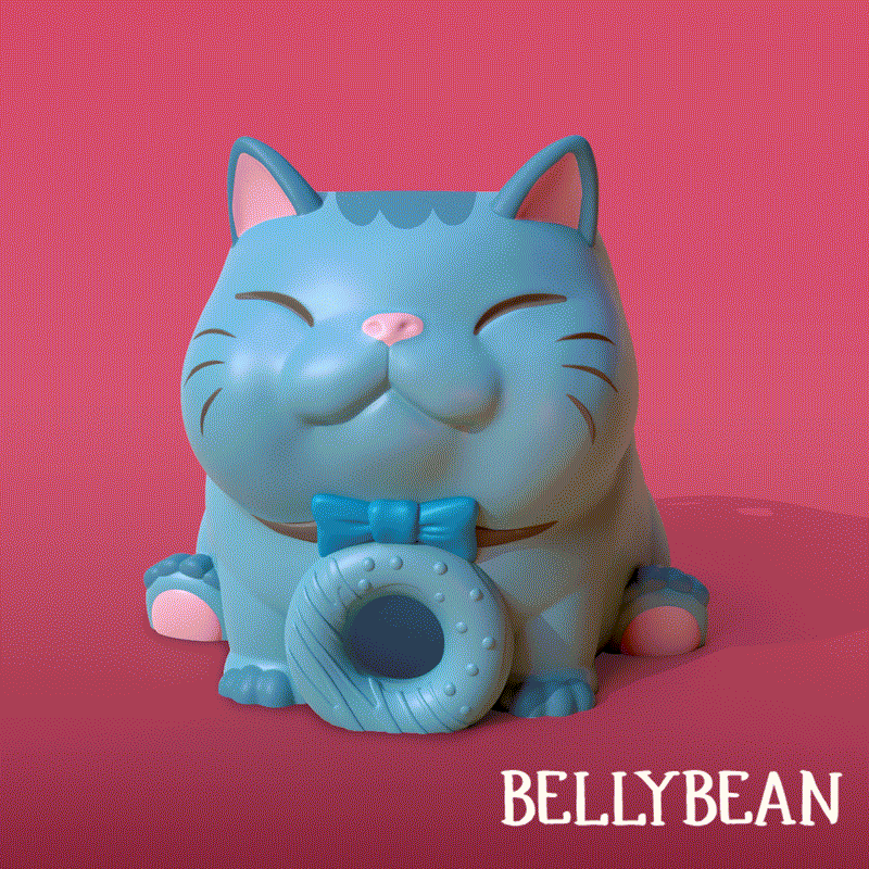 Sora the Cat Yarn Bowl Holder for Knitting Crochet Accessories