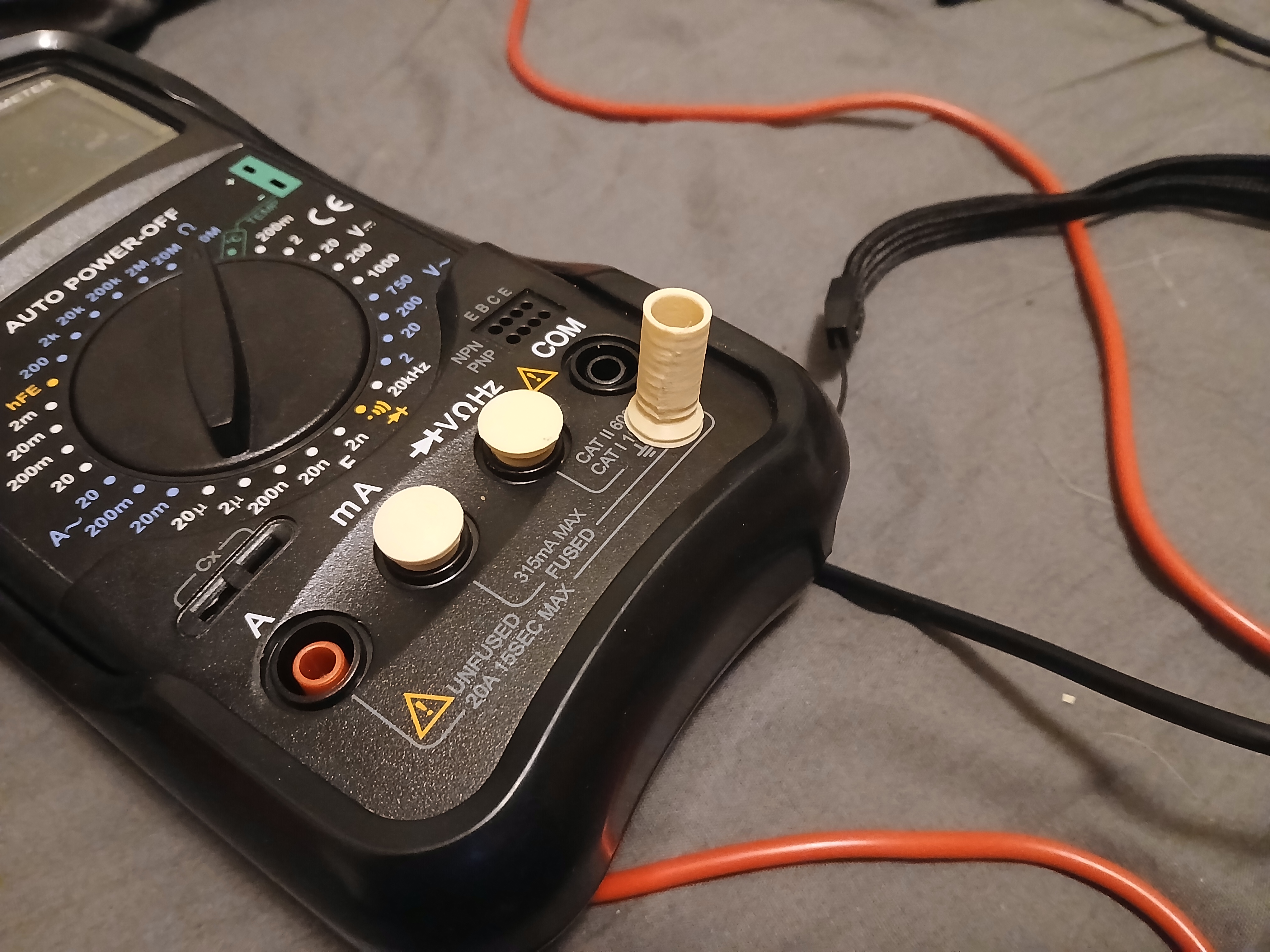 multimeter connector plug