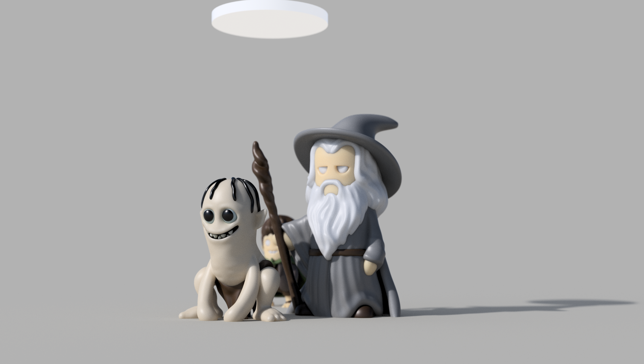 Mini Gollum von Wekster | Printables Store