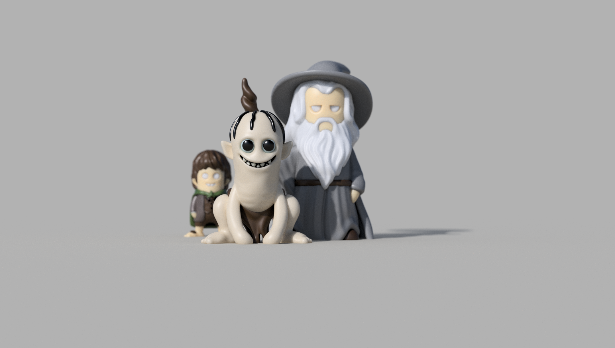 Mini Gollum von Wekster | Printables Store