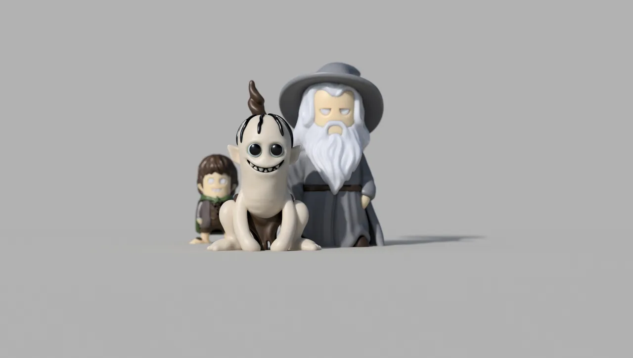 Mini Gollum by Wekster | Download free STL model | Printables.com