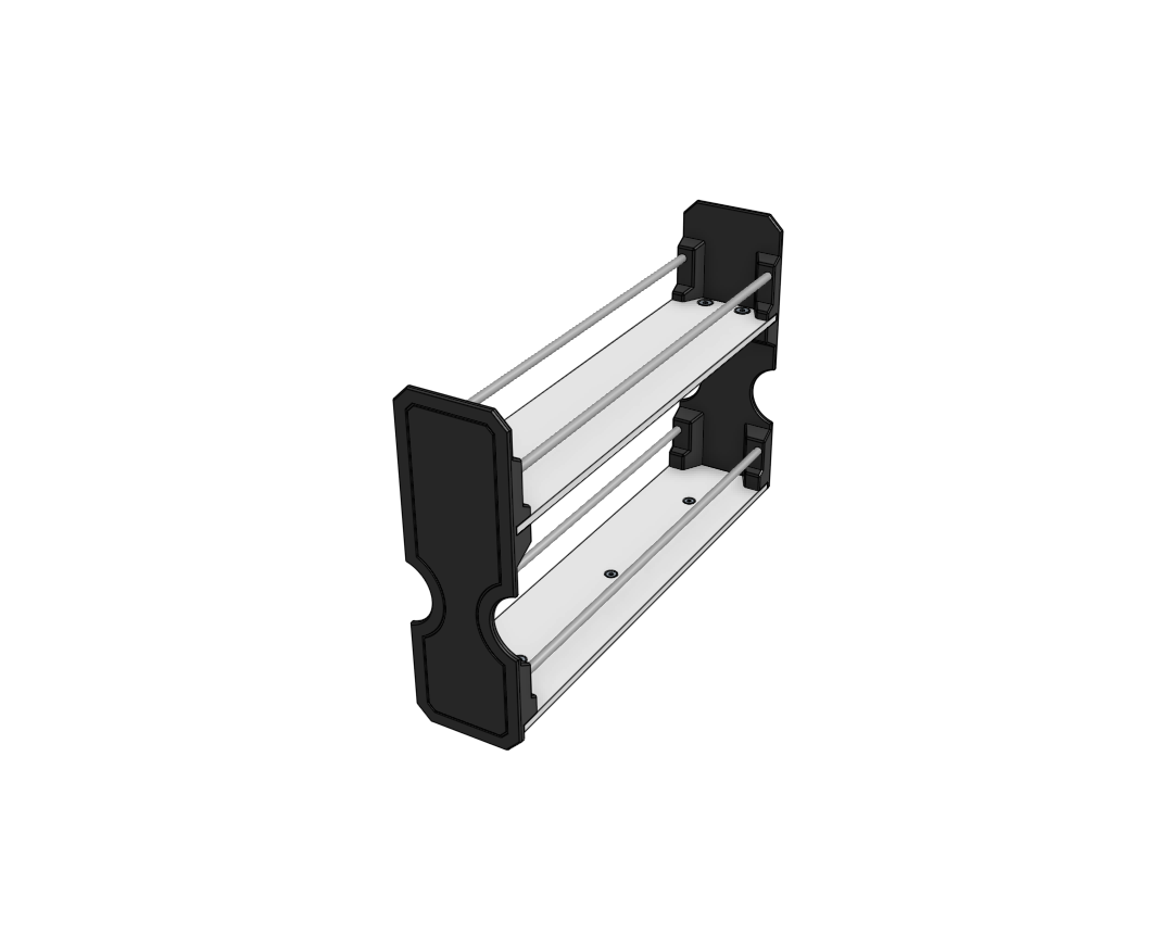 Slide Out Spice Rack Customizable by Patrick H Download free STL