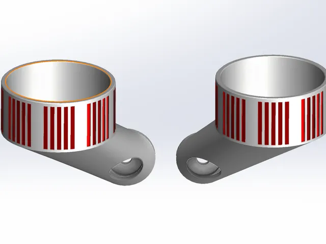 Tealight holder left right wall mount V1.5