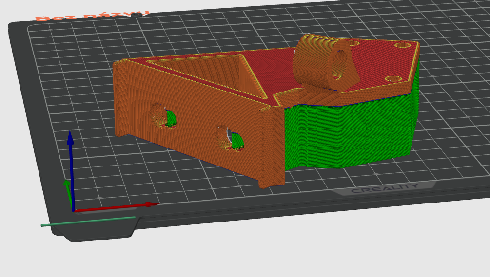 Ender-3 V3 SE/KE/Nebula LCD holder with (or without) gantry support by ...