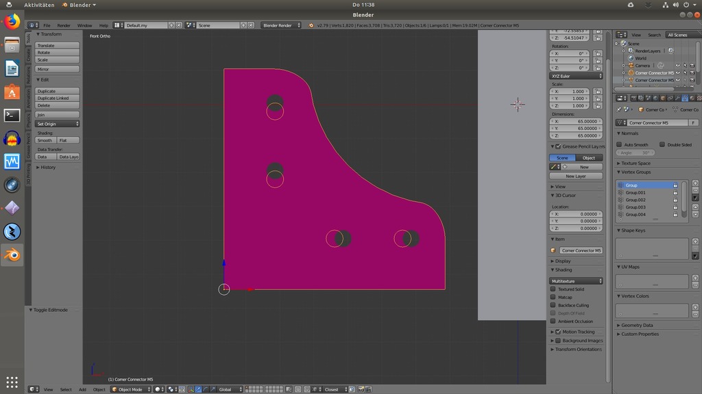 Remix : Vulcanus Max 30 Corner Bracket