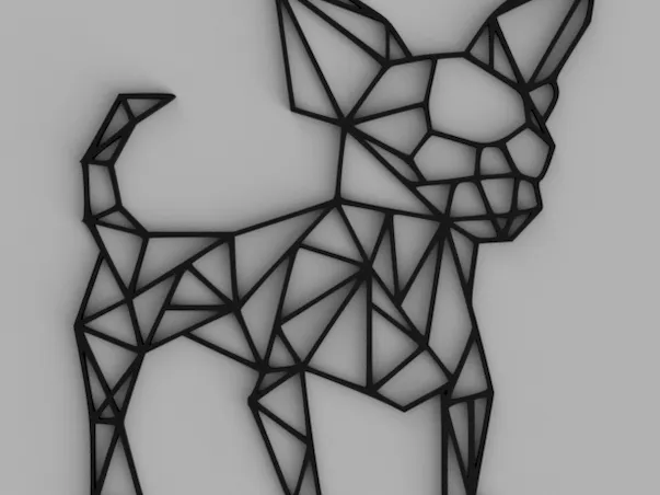 Chihuahua wall decoration