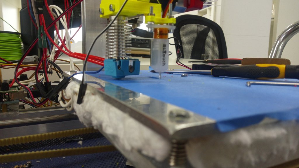 BL Touch for Direct-drive hinged extruder