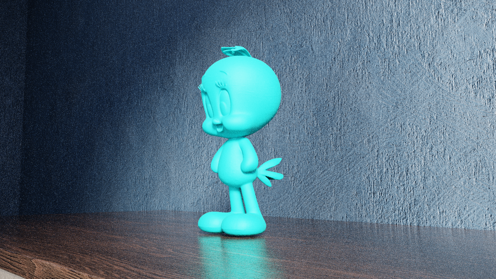 Miniatura 2 do modelo 3D Plush Tweety