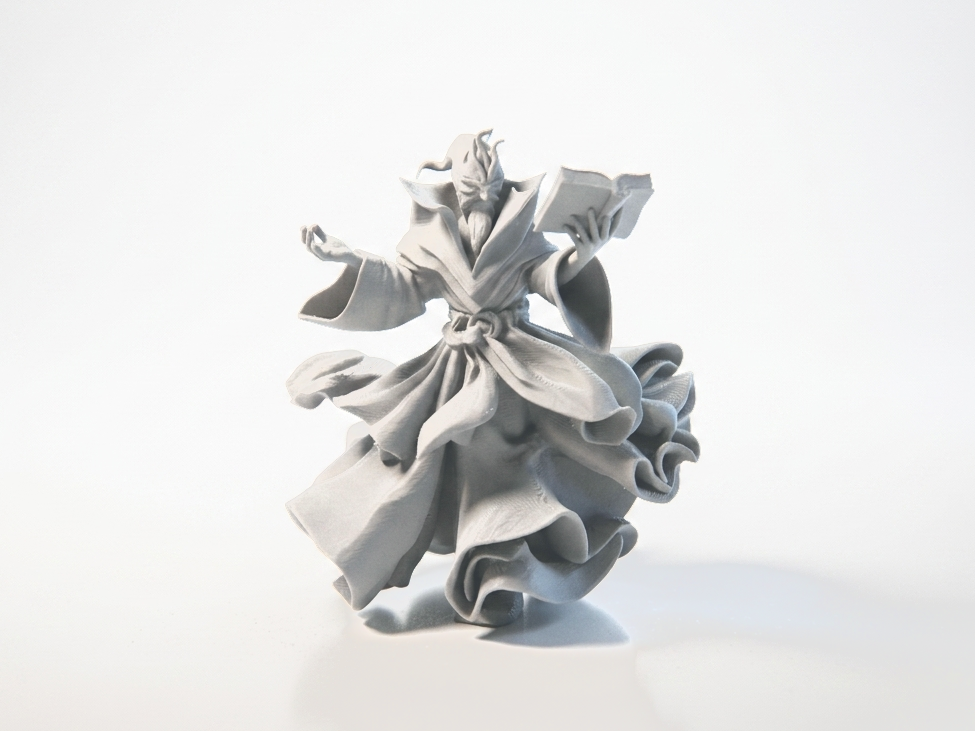 Wizard Figurine Fantasy Collectible 3D Printable