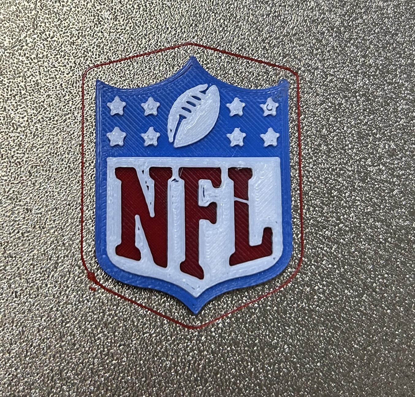 Multi Color NFL-logo by eMJay_3D | Download free STL model | Printables.com