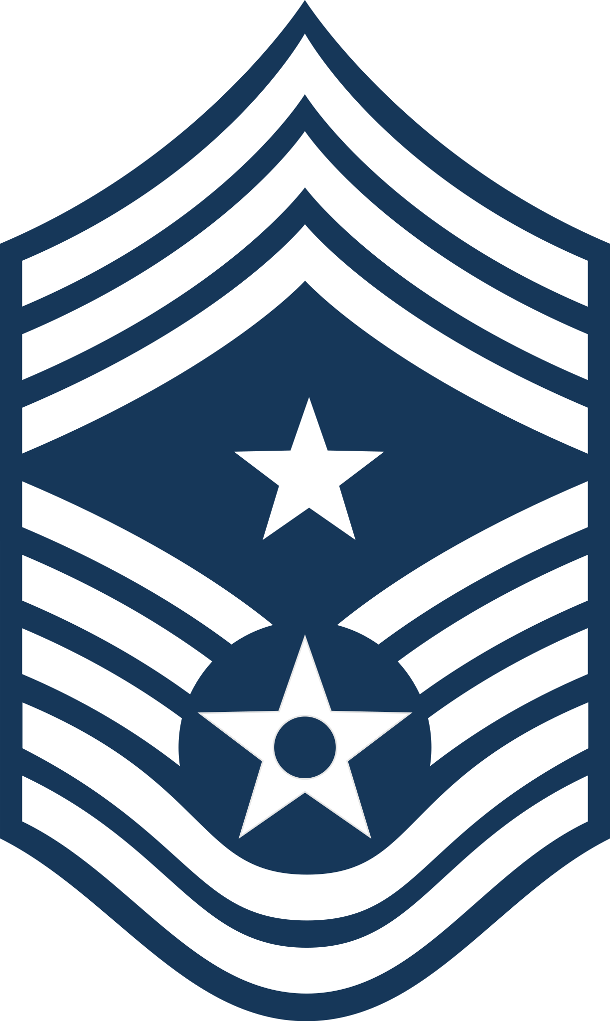 US Air Force E-9 - Command Chief Master Sergeant Rank Insignia by Scott ...