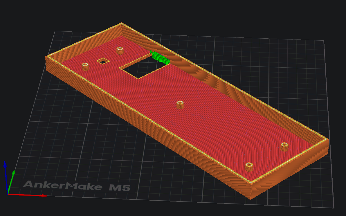 Contra 40 keyboard case by urarion Download free STL model