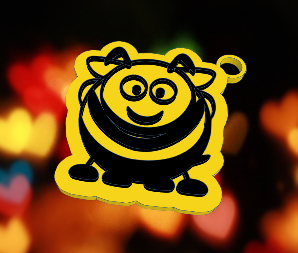 Llavero abeja