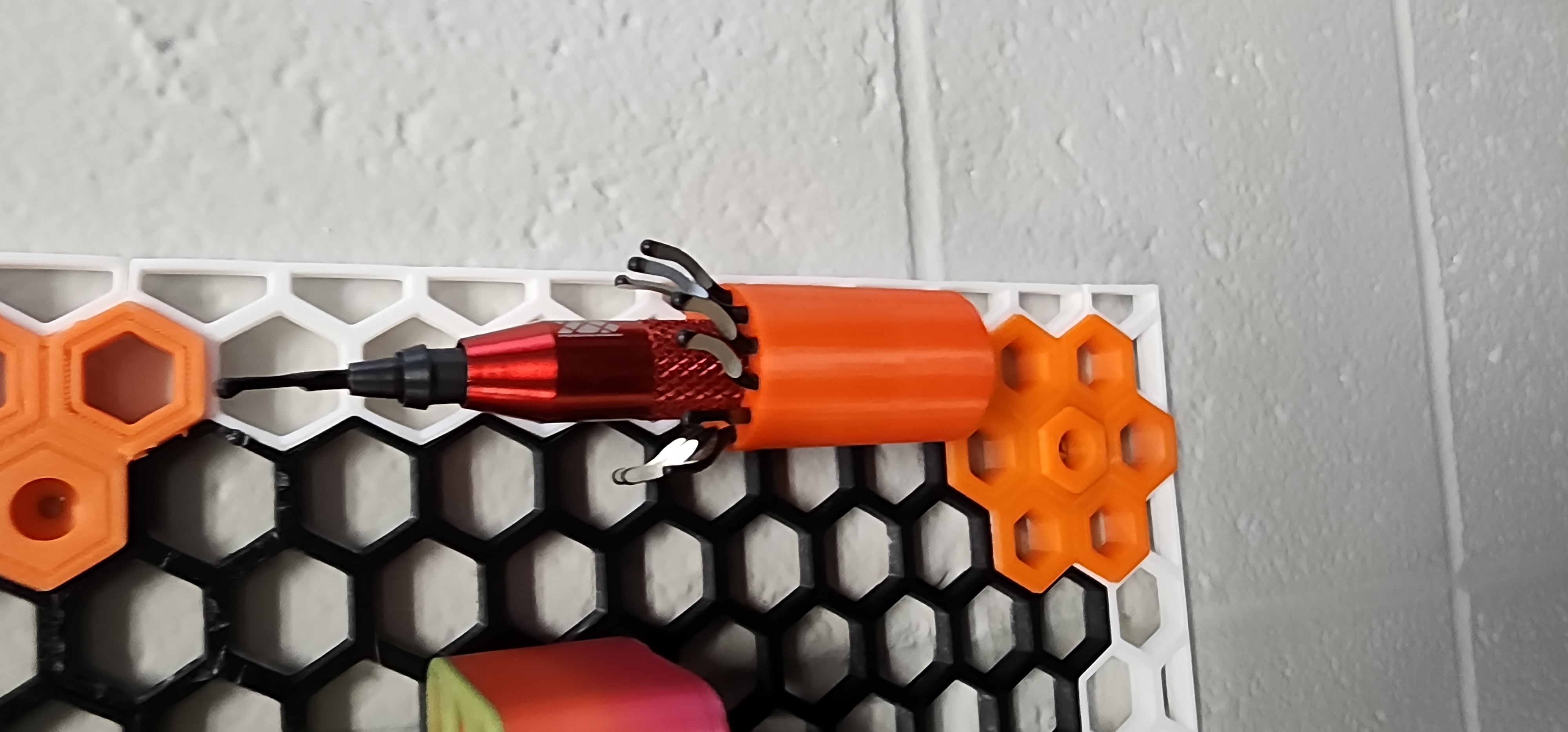 HSW Deburring tool holder with large smooth conenctor 3D model thumbnail