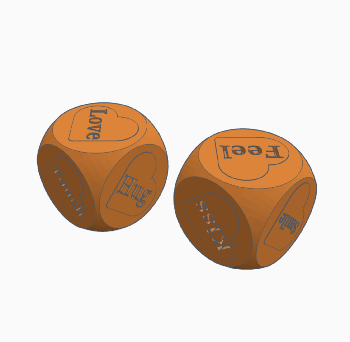 love dice by RissoRius Download free STL model