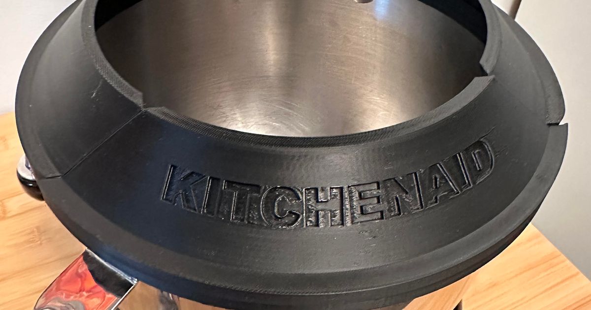 Kitchenaid Splash Guard 6QT by Dan Download free STL model