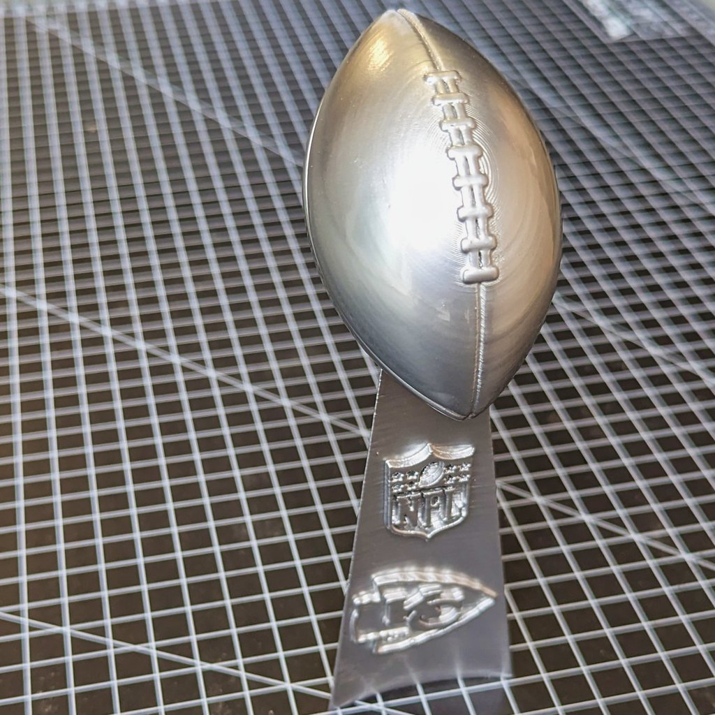 Lombardi Trophy Kansas City Chiefs Superbowl LVII 2023