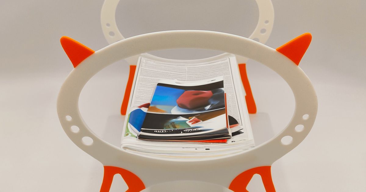 Milo - Magazine Rack von Sparks3D | Kostenloses STL-Modell ...