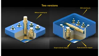 Gridfinity for Ruthex threaded insert tips