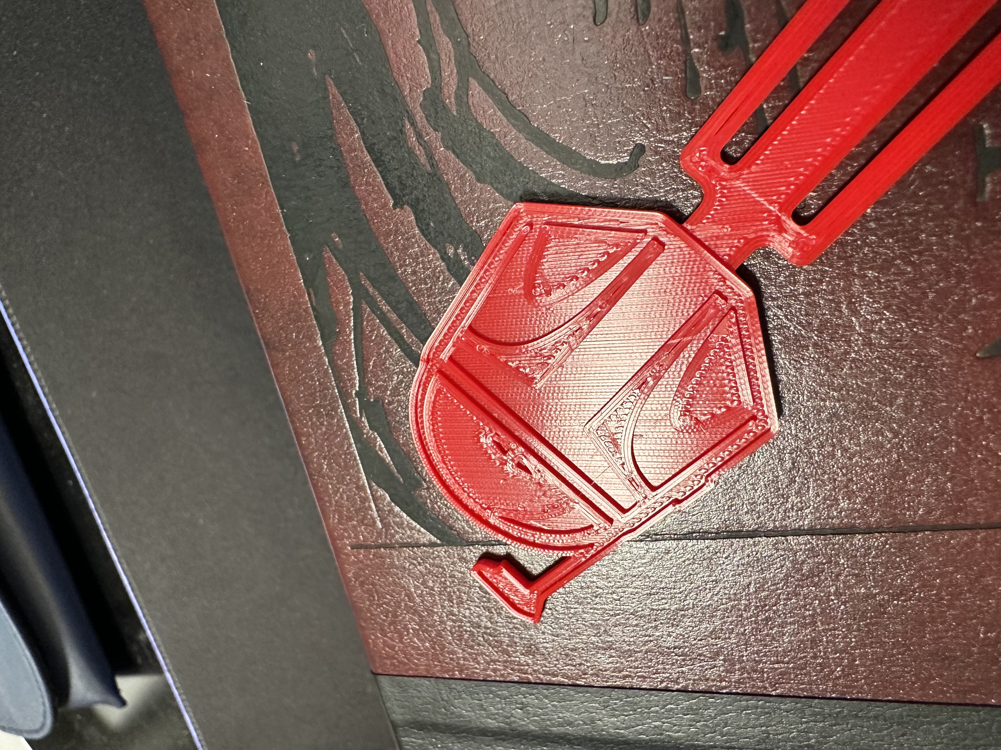 Boba Fett Bookmark 3D model thumbnail