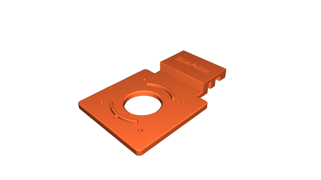 Track Saw Guide Plate/Adapter for Ryobi Trim Router by shbatm ...