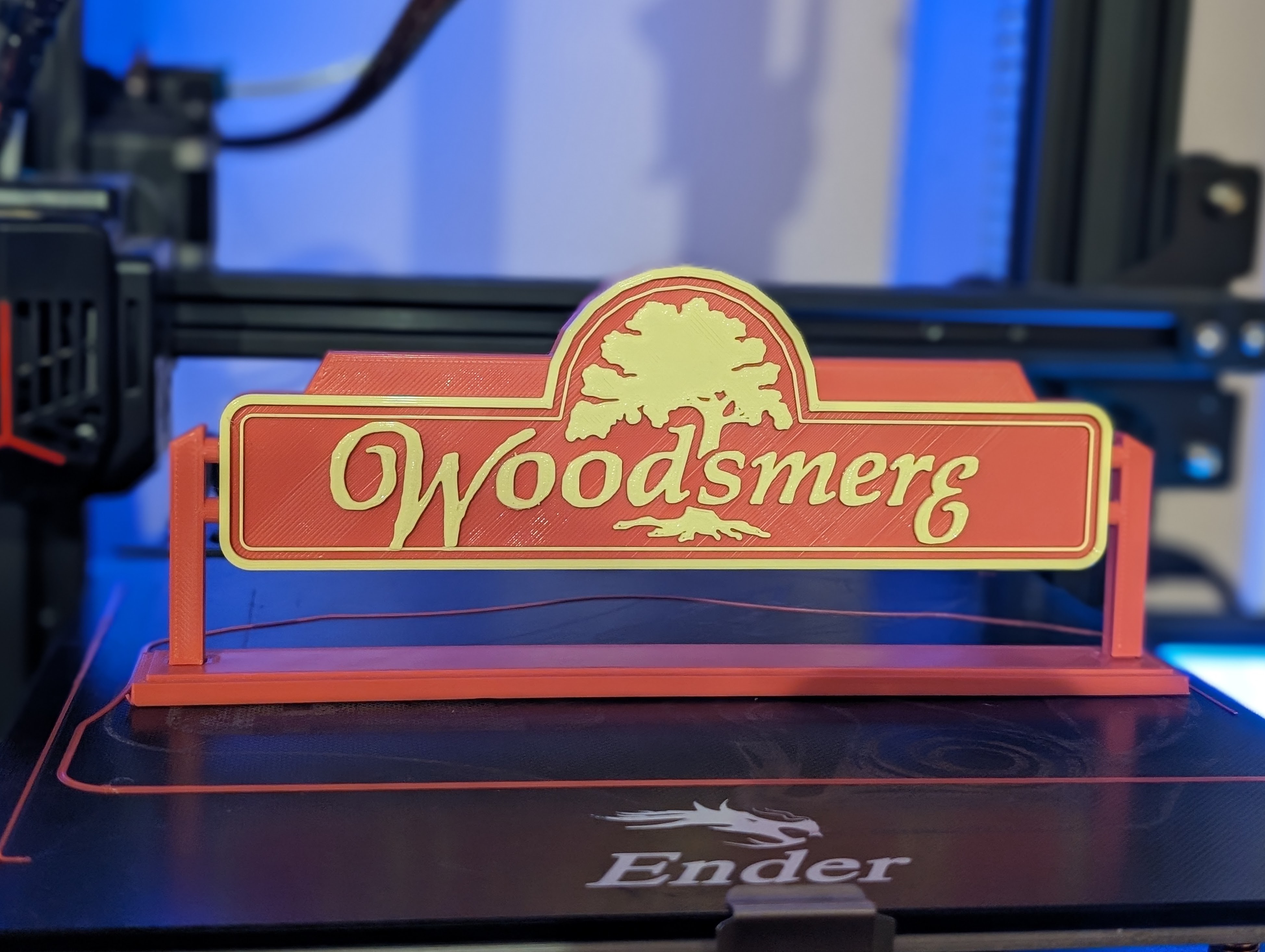 Woodsmere Parkway Neighborhood Sign