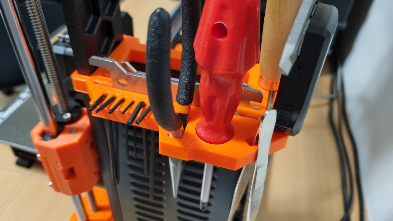 MK4 / MK4S Tool Holder 3D model thumbnail