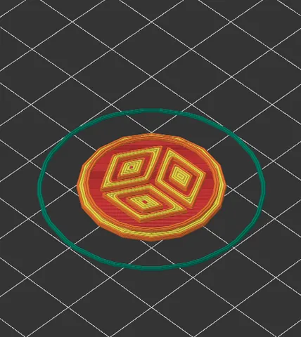 My First 3D Coin with Logo