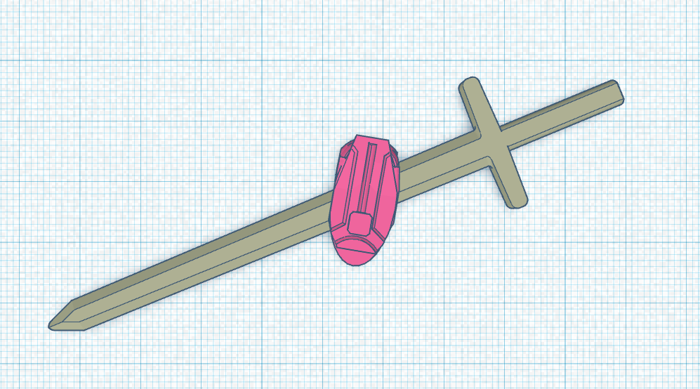 Dummy 13 longsword holder