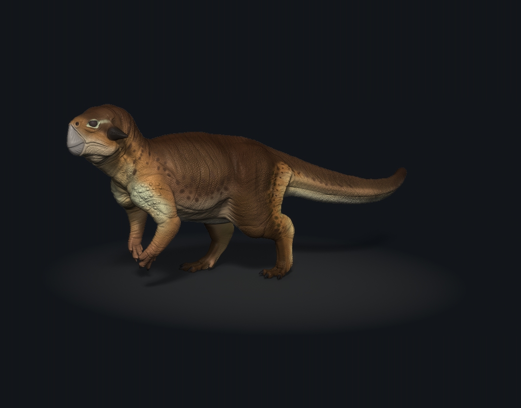 Psittacosaurus Figurine