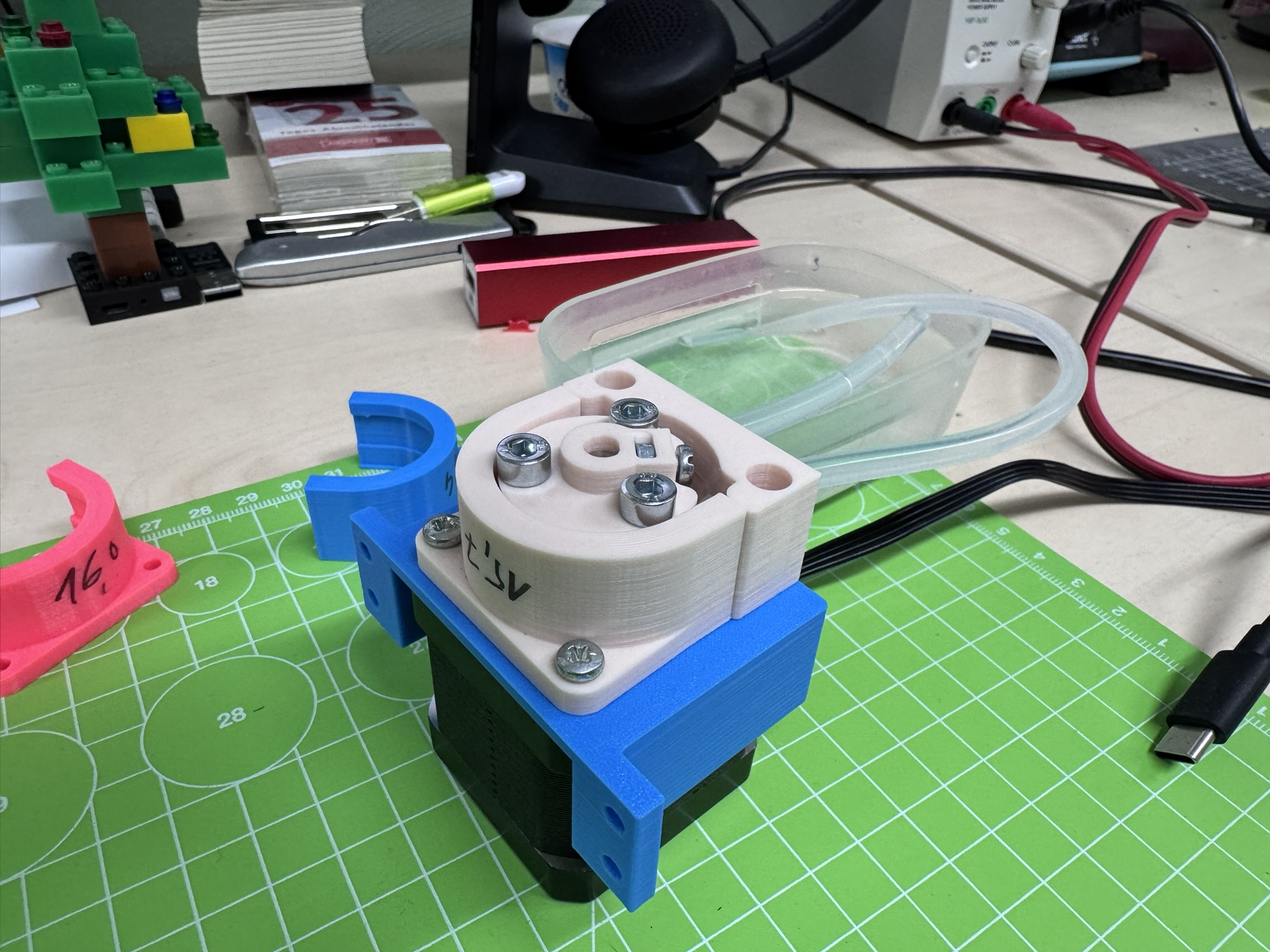 Peristaltic Pump for NEMA17
