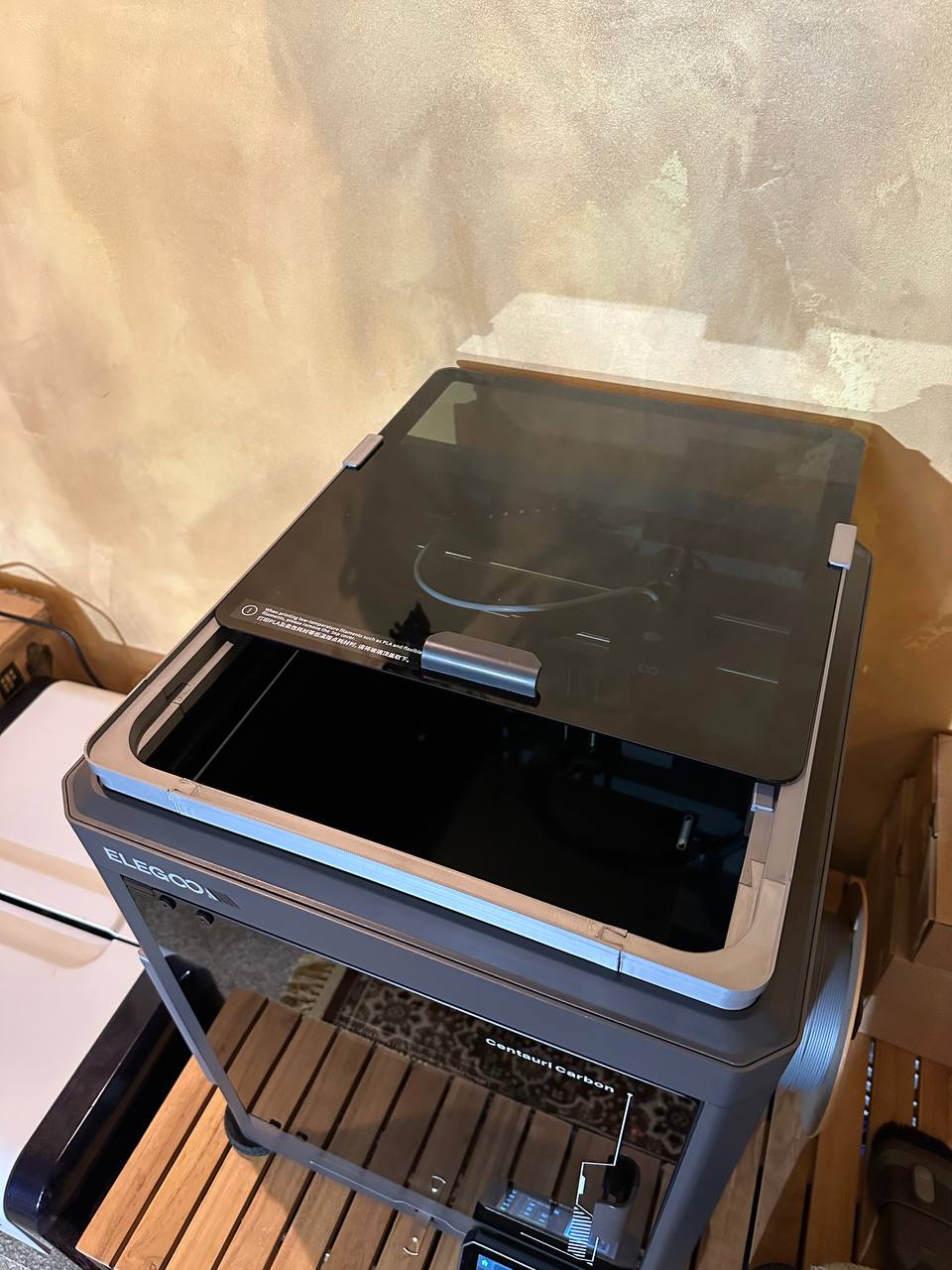 elegoo centauri carbon sliding riser