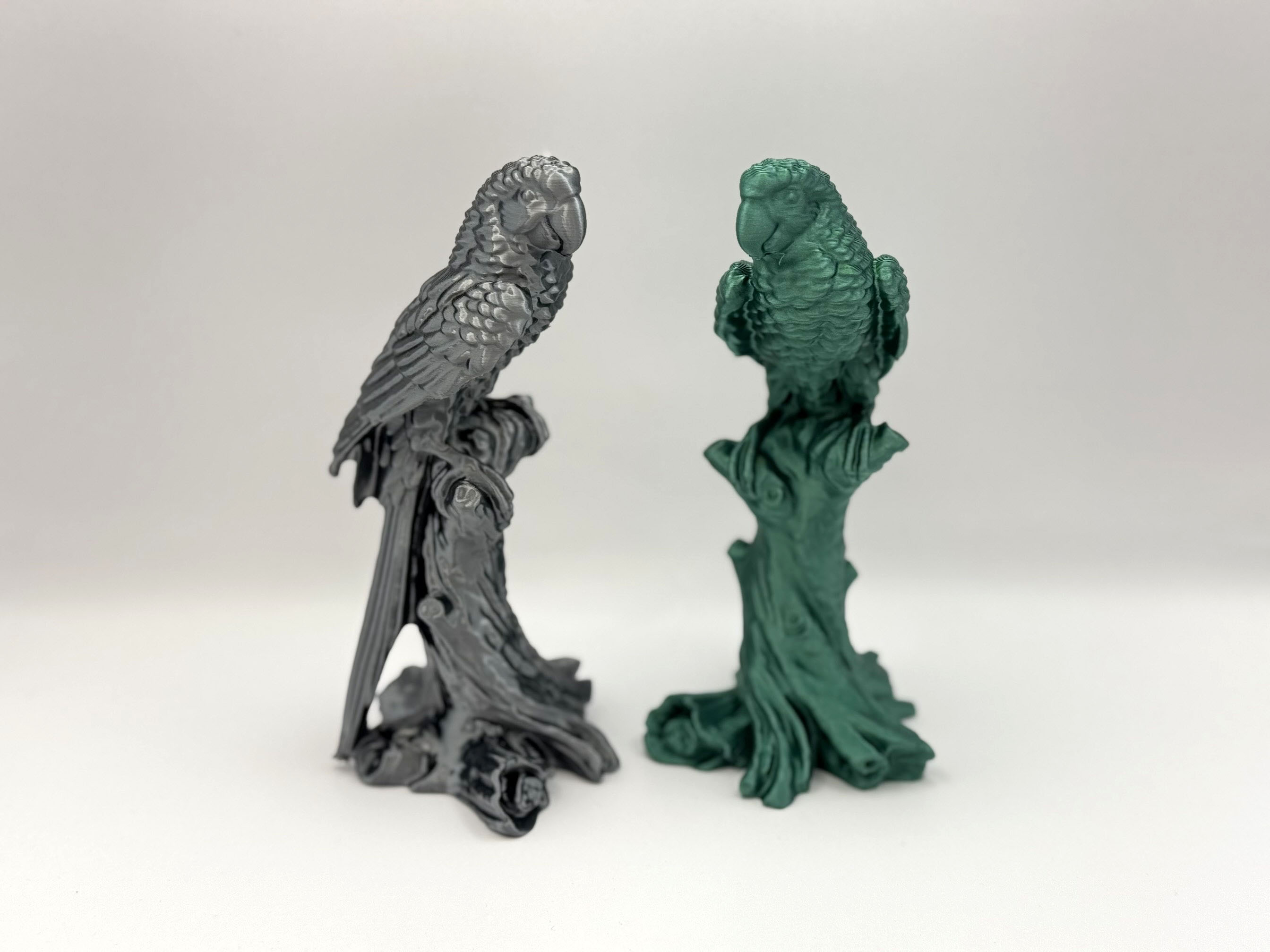 Perched Parrot Decoration