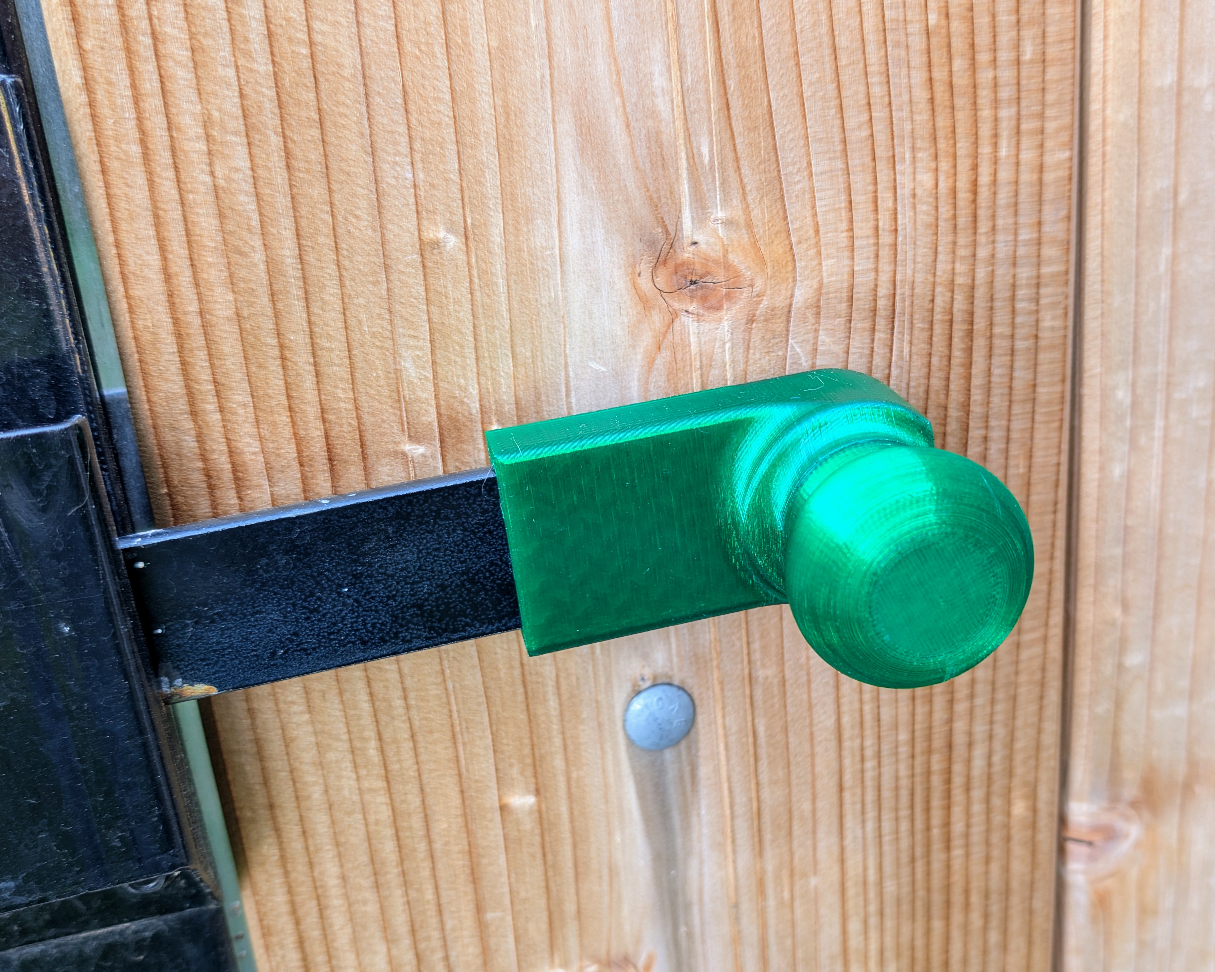 Gate Knob for 1-1/4" x 3/16" Bar Stock Latch