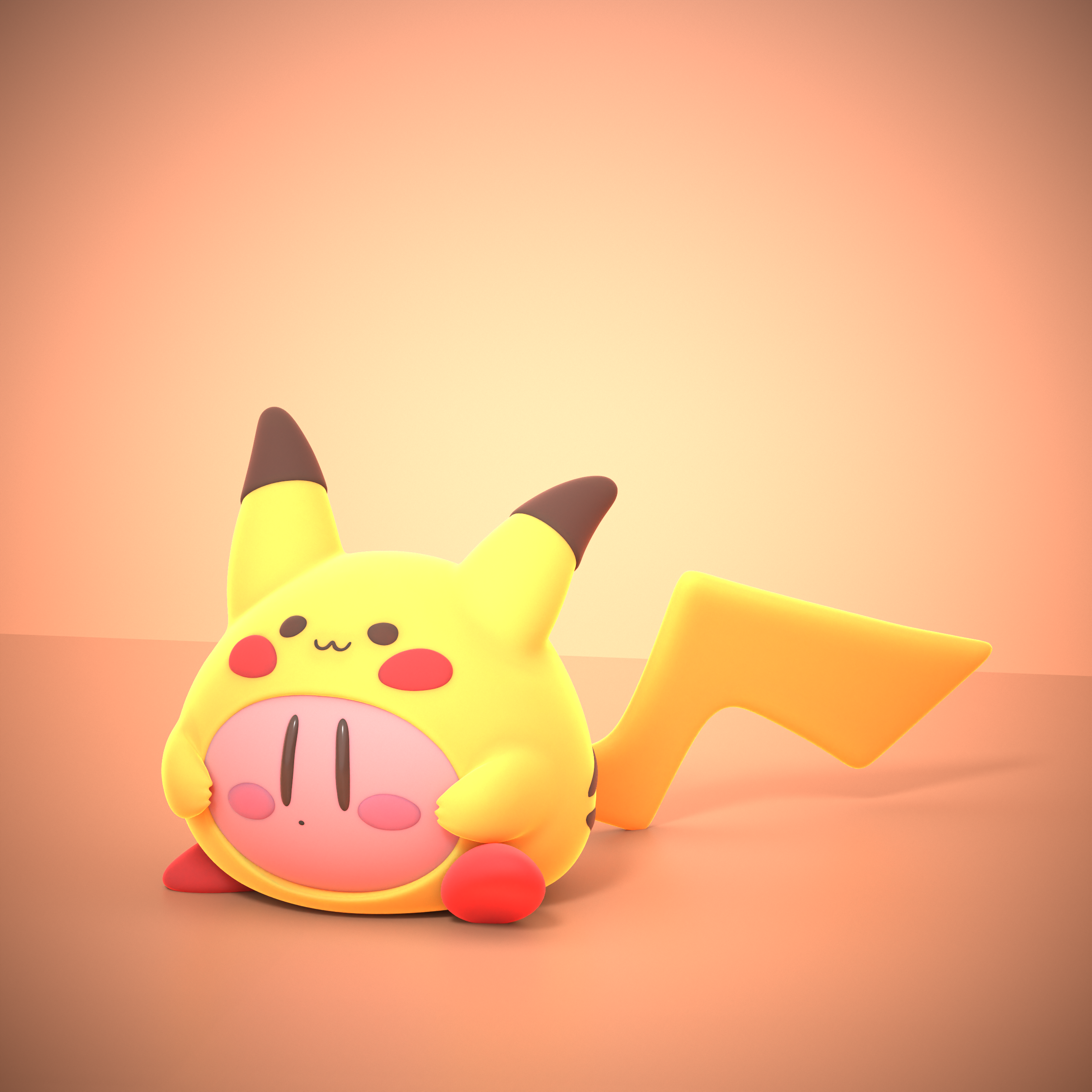 Kirby Modello Pikachiu