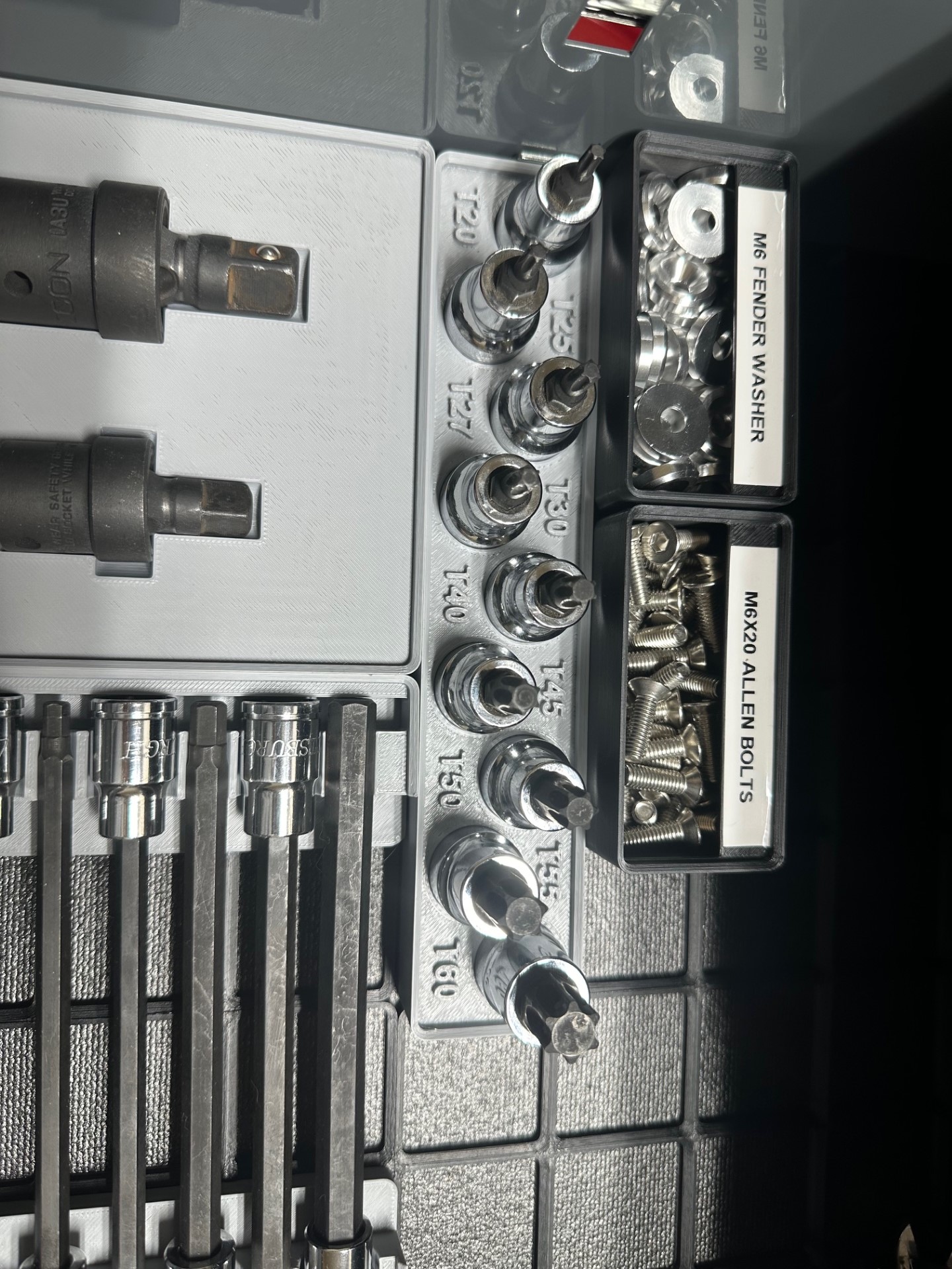 Pittsburgh 1/2" Torx Socket Holder - Gridfinity