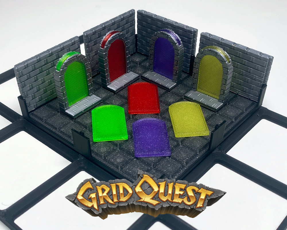 GridQuest MAGIC PORTAL (The Gridfinity Game)