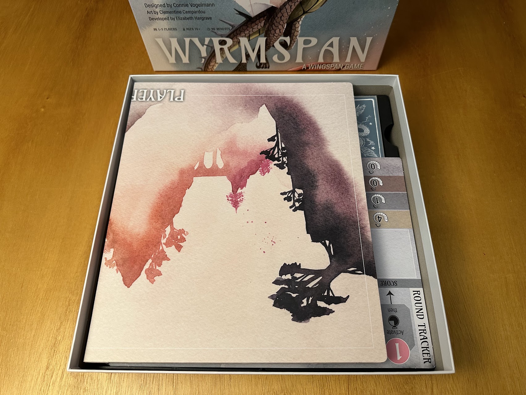 Miniatura 3 do modelo 3D Wyrmspan Insert