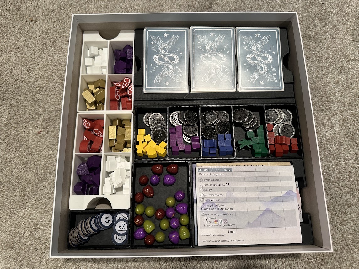 Miniatura 15 do modelo 3D Wyrmspan Insert