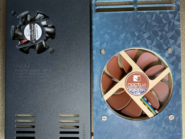 Power supply fan noise abatement ideas and a Noctua 92mm fan upgrade for the Elegoo Neptune 4 Plus