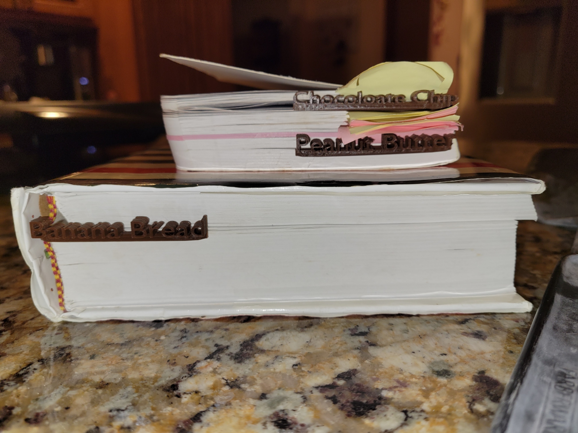 Cookbook Bookmarks by Hythlodeous Download free STL model