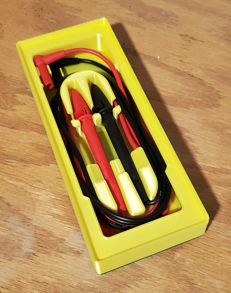【BTO】Frisk MIDI 作成キット パーツのみ3Dプリント品込み Gridfinity Fluke Probe Bin by legohead259 | Download free STL